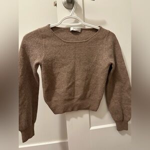 Babaton - Cropped Wool Sweater - XS